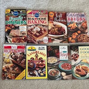 Assorted Recipe Book Collection-Used-VGC